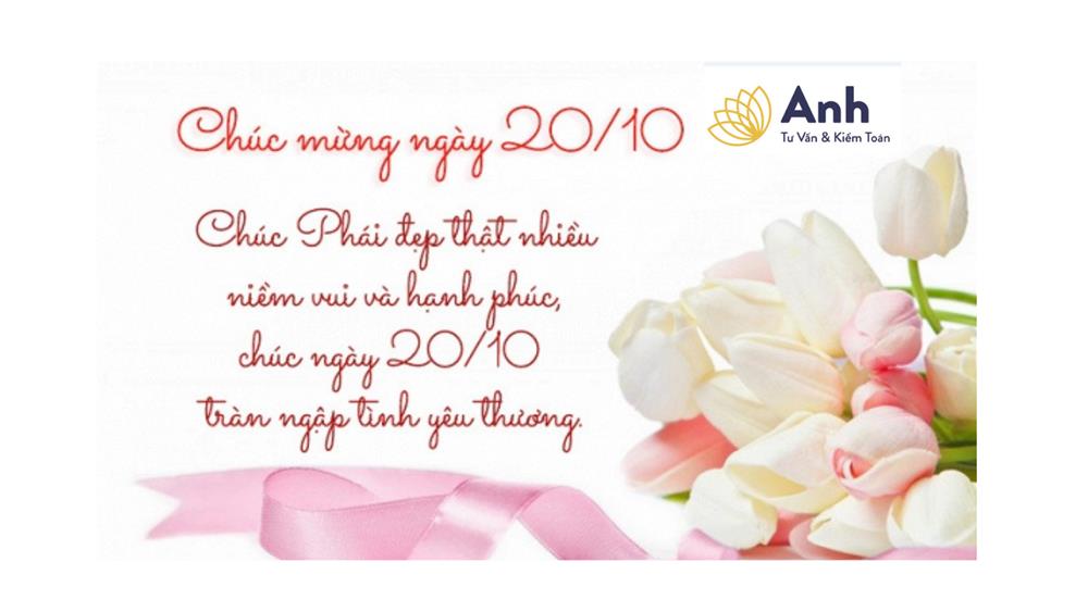 CHÚC MỪNG NGÀY PHỤ NỮ VIỆT NAM 20/10